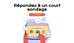 Données D'Enquête Importantes - Conception Professionnelle Personnalisable