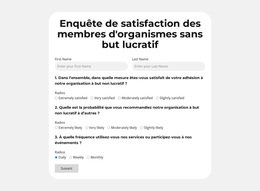 Collecter. Analyser. Améliorer. - Thème WordPress Premium