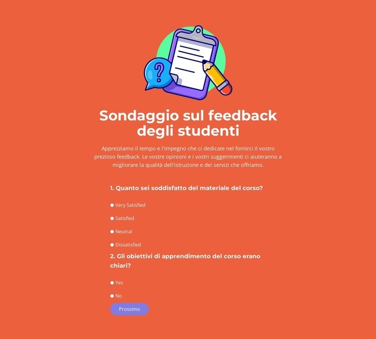 Progetta sondaggi che funzionano Progettazione di siti web