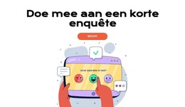 Enquêtegegevens Die Ertoe Doen - Gratis Websitesjabloon