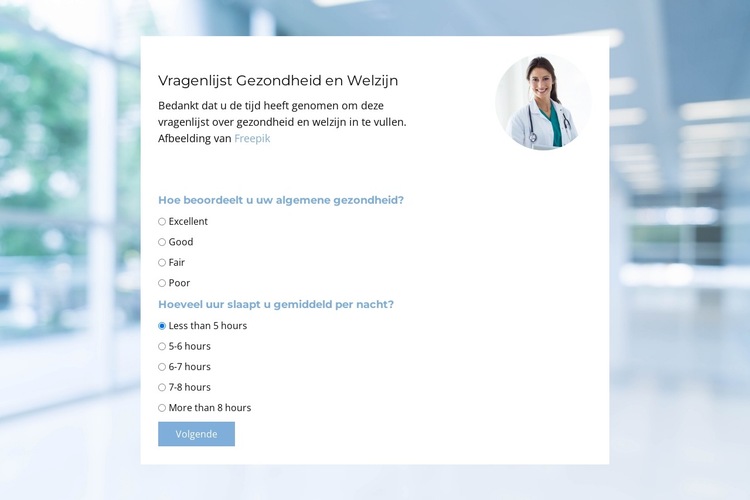 Betere beslissingen door feedback Website sjabloon