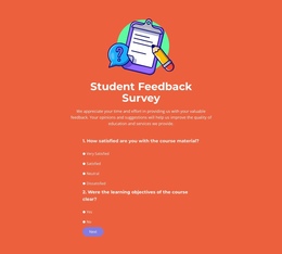 Most Creative One Page Template For Design Surveys That Work