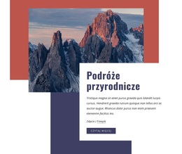 Oszałamiający Motyw WordPress Dla Podróż Do Natury