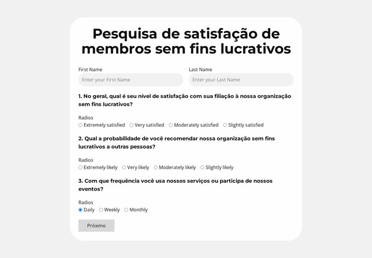 Colete. Analise. Melhore. Modelo HTML5