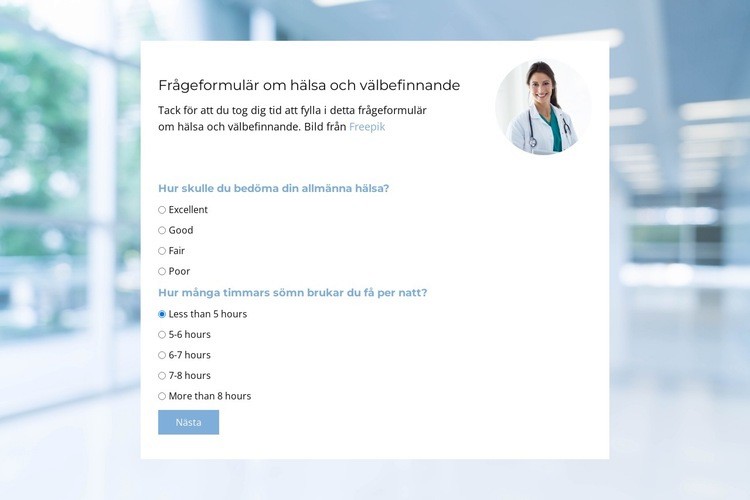 Bättre beslut genom feedback HTML-mall