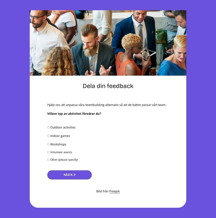 Share your feedback Mall