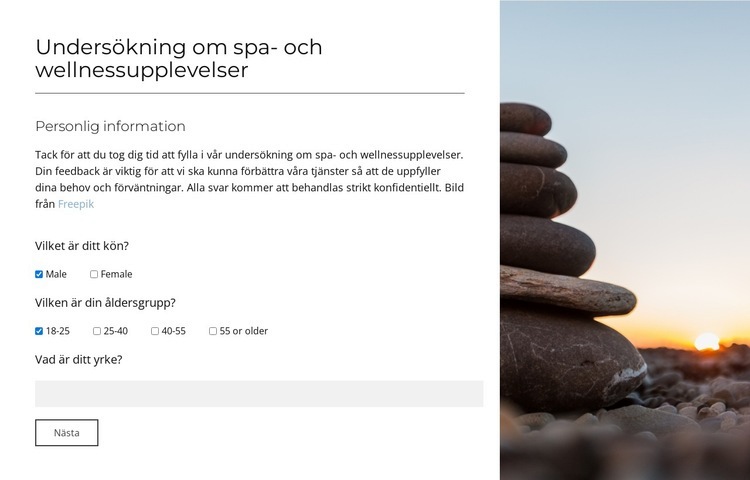 Förvandla feedback till handling Mall