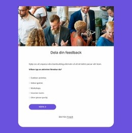 Share Your Feedback