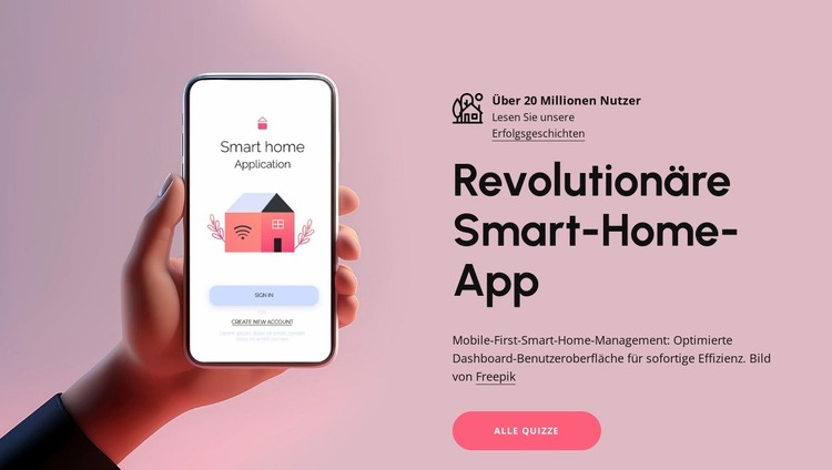 Die Smart-Home-Revolution Joomla Vorlage