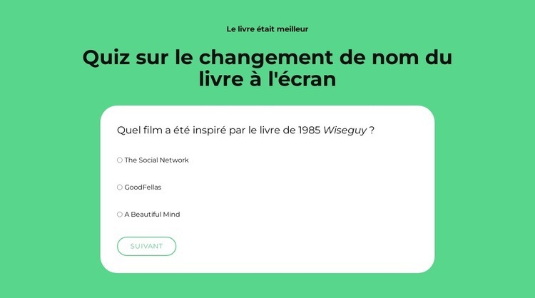 Jouons! Modèle d'une page