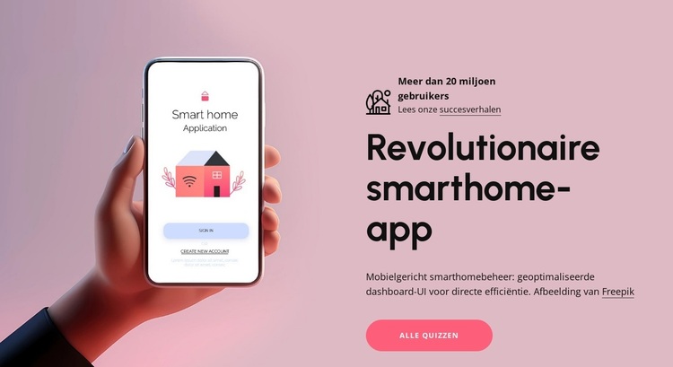 De revolutie van het slimme huis WordPress-thema