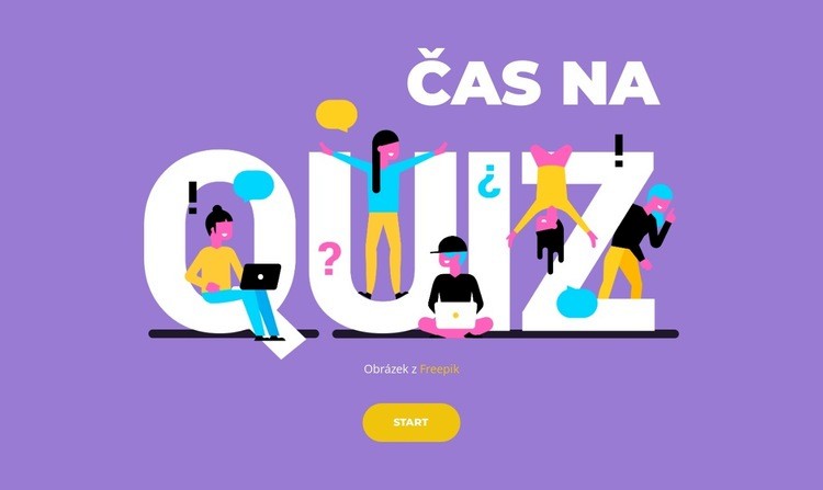 Otestujte se hned teď Šablona HTML