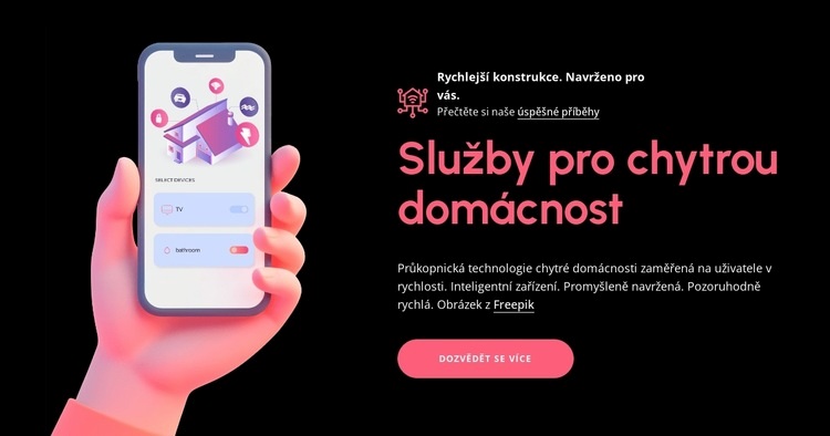 Mysli stojící za technologiemi Šablona