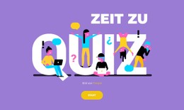 Testen Sie Sich Jetzt Einfache HTML-CSS-Vorlage