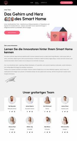 Das Herzstück Des Smart Home – Kostenloses Joomla-Template
