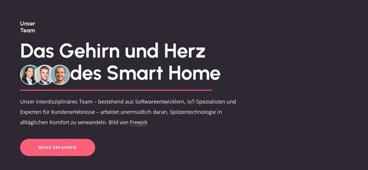 Das Gehirn des Smart Home Joomla Vorlage