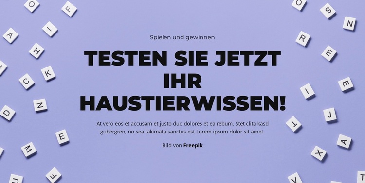 Auf die Plätze, fertig, raten WordPress-Theme