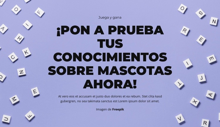 Preparados, listos, ¡adivinen! Plantilla de una página