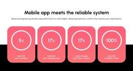 Mobile App - Responsive Website