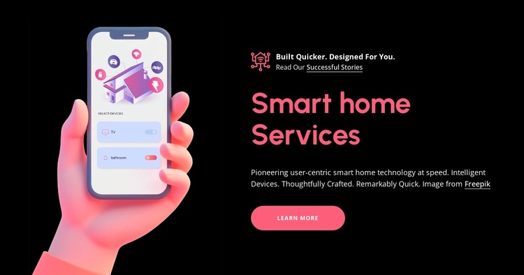 The minds behind the tech HTML Template