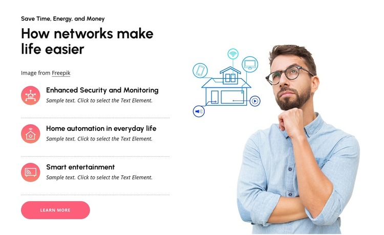 Next-gen smart living HTML5 Template