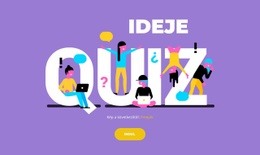 Teszteld Magad Most - HTML Sablon Kód