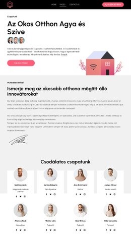 Az okosotthon szíve Sablonok