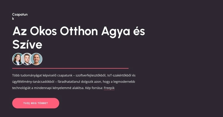 Az okosotthon agya Sablon