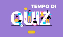 Mettiti Alla Prova Adesso Modello HTML CSS Semplice