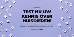 Klaar, Af, Raad Eens - HTML-Webpaginasjabloon