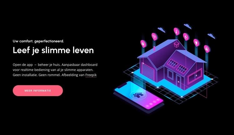 Revolutionaire huisbesturing Sjabloon