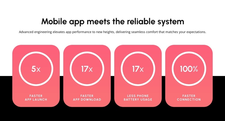 Mobile app One Page Template