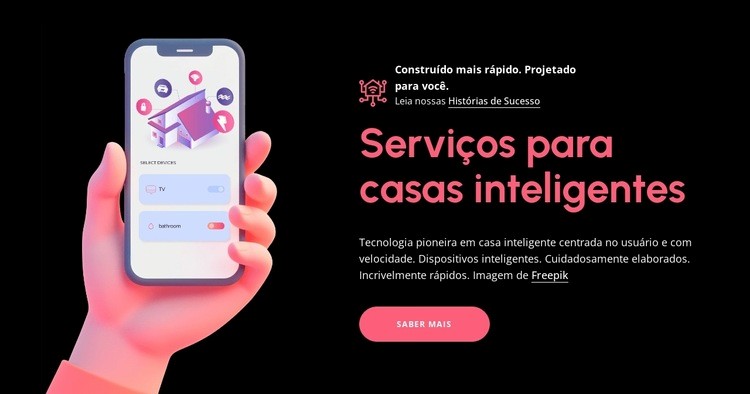 As mentes por trás da tecnologia Design do site