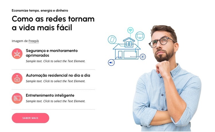 Vida inteligente de última geração Modelo
