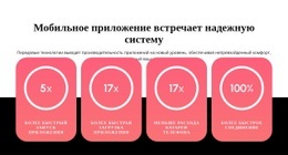 Мобильное Приложение Одностраничный Шаблон