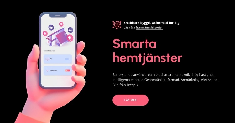 Hjärnorna bakom tekniken HTML-mall