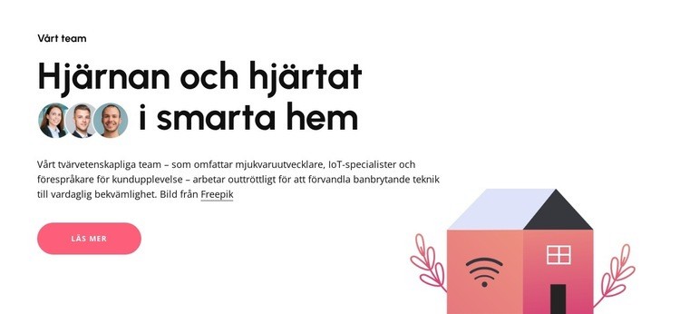 Innovatörer inom smart boende Mall