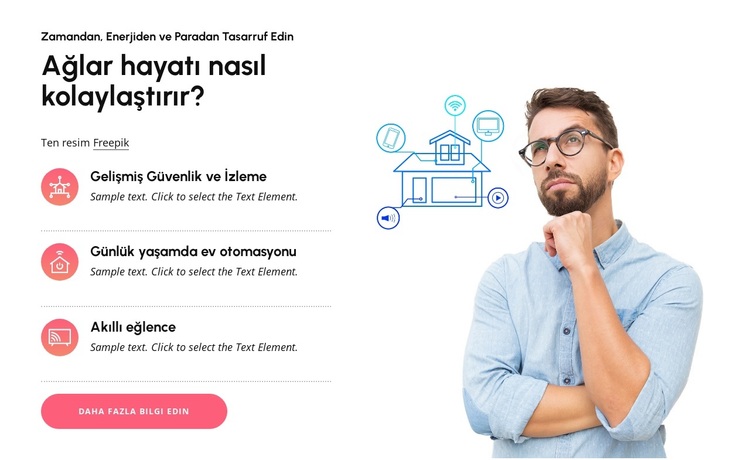 Yeni nesil akıllı yaşam WordPress Teması
