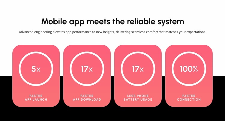 Mobile app Website Design