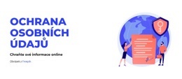 Šablona CSS Pro Ochrana Osobních Údajů
