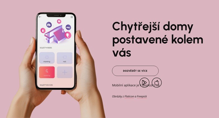 Technologické ovládání domácnosti Šablona