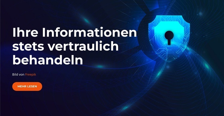 Anonymisierungstools Landing Page