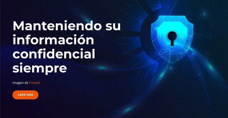 Herramientas de anonimización Plantilla HTML5