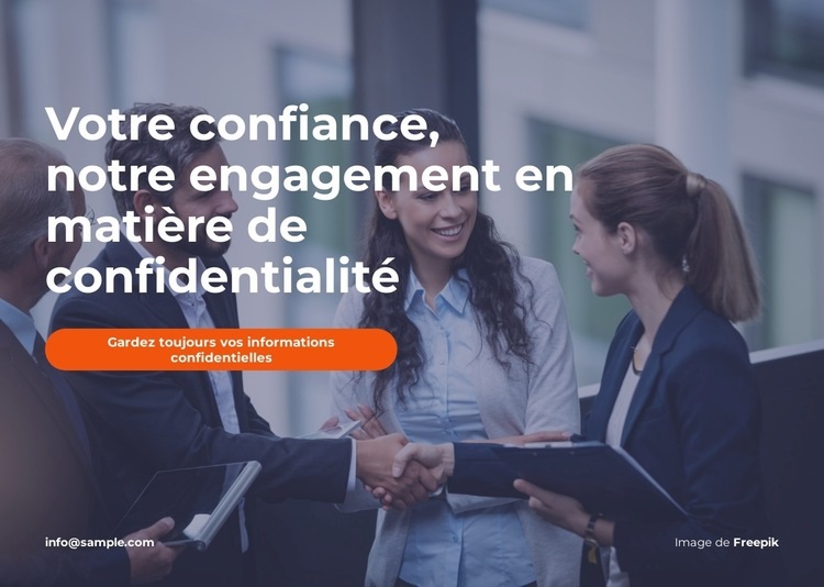 Stockage sécurisé Conception de site Web