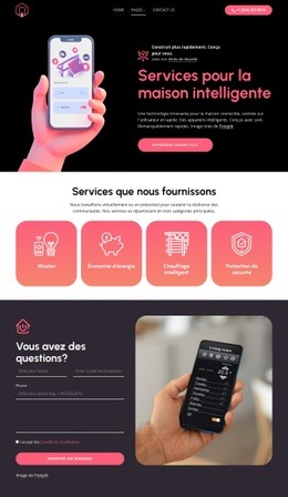 Maquette De Site Web La Plus Créative Pour Vivez Plus Intelligemment