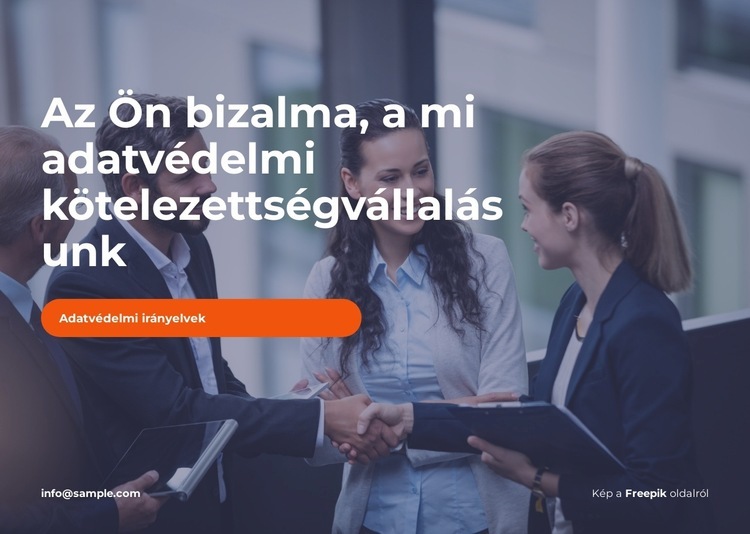 Biztonságos tárolás Weboldal tervezés