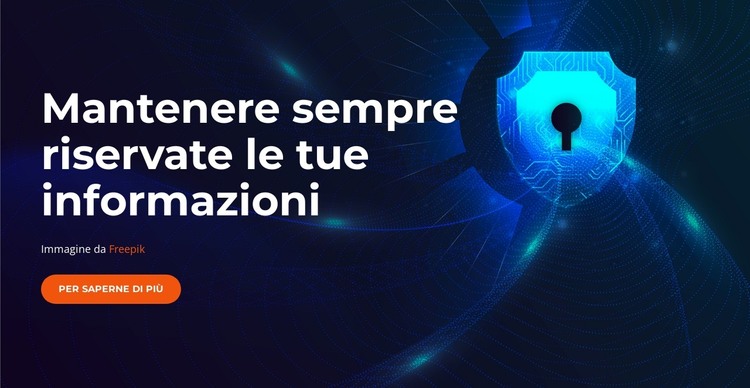 Strumenti di anonimizzazione Modello HTML