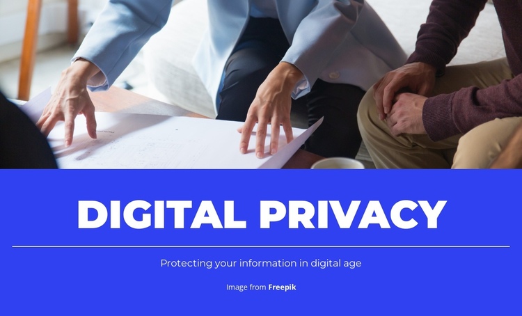 Privacy Compliance One Page Template