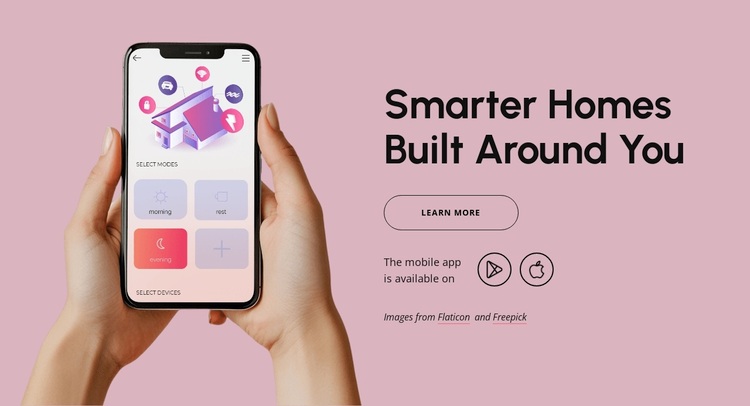 Tech-powered home control Template