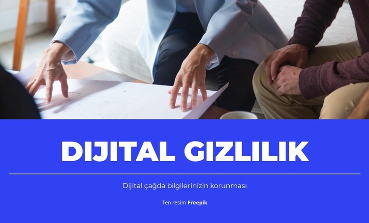 Gizlilik Uyumluluğu CSS Şablonu